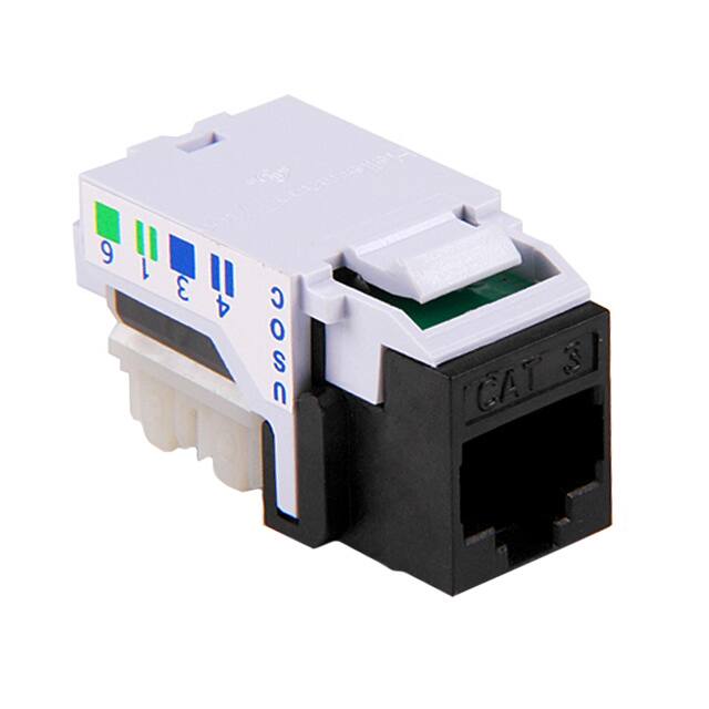 RJ11FC3-BLKHellermannTyton