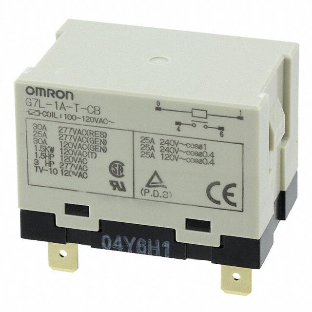 G7L-1A-T-CB-AC100/120Omron Electronics Inc-EMC Div