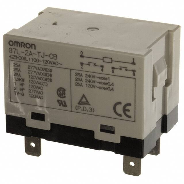 G7L-2A-T-J-CB-AC100/120Omron Electronics Inc-EMC Div