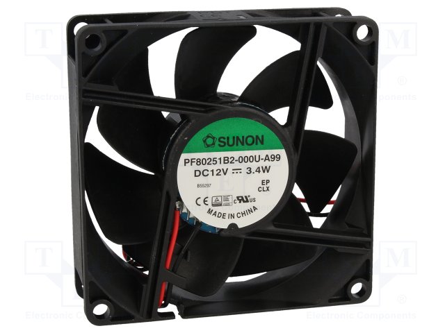 PF80251B2-000U-A99Sunon Fans