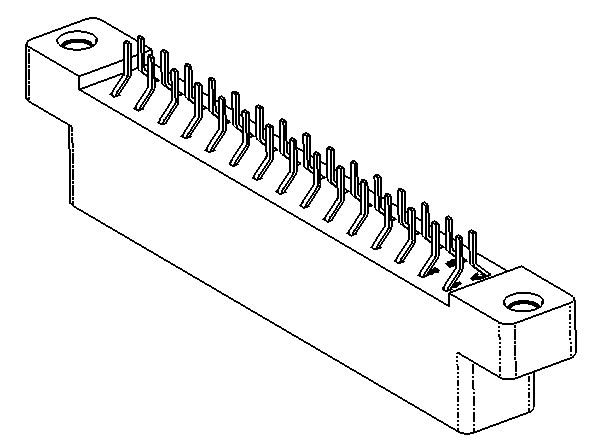 GCM43DCTT-S288Sullins Connector Solutions