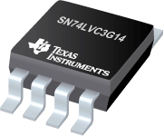SN74LVC3G14DCU