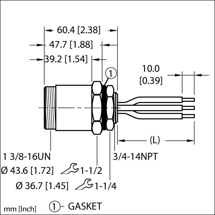 GSDFA 30-xM/14.75/NPT