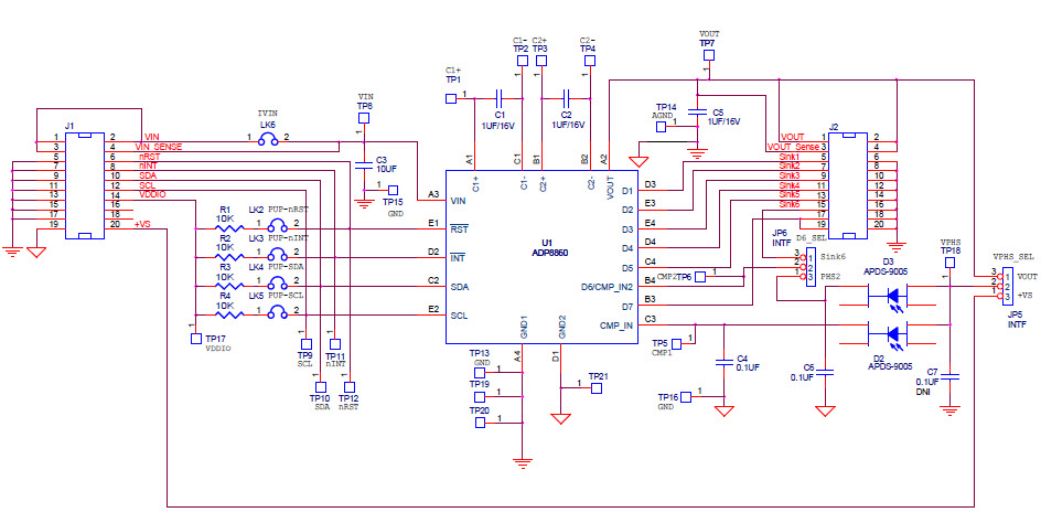 ADP8860DBCB-EVALZ